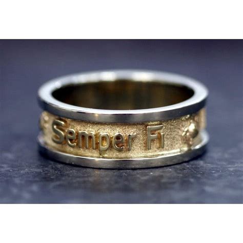 marine corps wedding rings